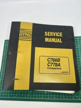 0852621 HYPAC Compactor Service Repair Manual Vibratory