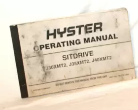 1463779 HYSTER Sitdrive Operating Manual