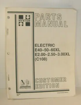 852104 HYSTER Manual