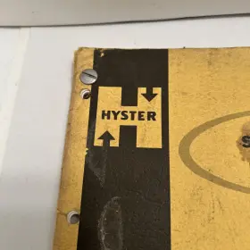 D89C HYSTER Service Manual Towing Winch #2