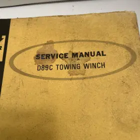 D89C HYSTER Service Manual Towing Winch #3