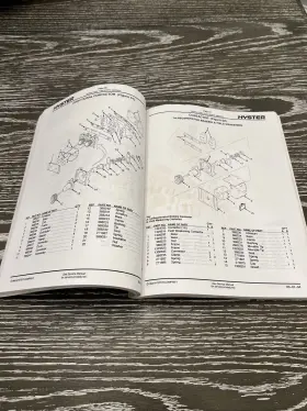 E65XM HYSTER Forklift Lift Catalog Manual #2