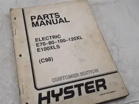 E70-80-100-120XL HYSTER Manual