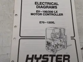 EV-100 HYSTER Electrical Diagrams Manual Lx