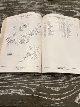 H150H-H275H HYSTER Forklift Book Catalog Manual #3