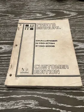 H150H-H275H HYSTER Forklift Book Catalog Manual