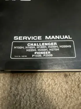 P200B HYSTER Gas Forklift Service Repair Manual #2