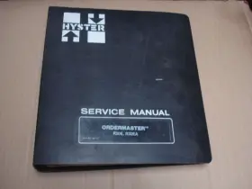 R30EA HYSTER Ordermaster Forklift Service Manual