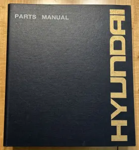 290NLC-3 HYUNDAI Excavator Robex Manual Binder Operator