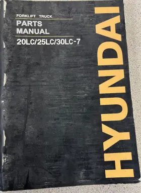 30LC HYUNDAI Manual