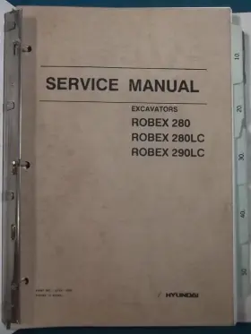 91E9-3005 HYUNDAI Robex Excavator Service Repair Workshop #3