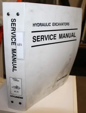 91L1-3004 HYUNDAI Service Manual Wheel Loader Hl