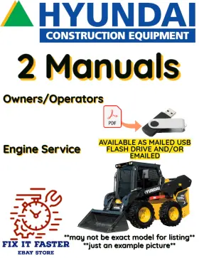 HSL1500T HYUNDAI Skid Steer Loader Service Operator Engine