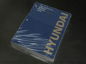 HX40A HYUNDAI Crawler Excavator Service Manual Repair Book