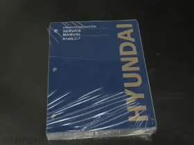 R140LC-7 HYUNDAI Crawler Excavator Service Manual Repair Book