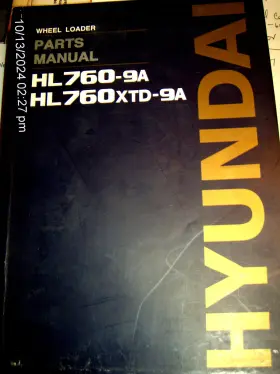 XTD-9A HYUNDAI Wheel Loader Manual Robex English Korean