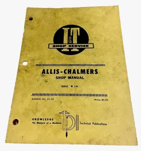 AC24 I-T Service Repair Manual Book Allis Chalmers Tractor