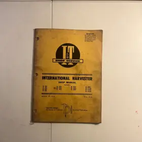 IH36 I-T Service International Repair Manual