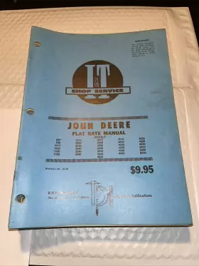 JD-39 I-T Flat Rate Manual
