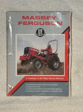 MF-202 I-T Massey Ferguson Service Manual Tractors