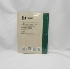 O-201 I-T SHOP MANUAL Oliver #2