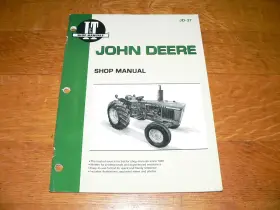 JD37 I-T SHOP MANUALS Manual Deere Tractors