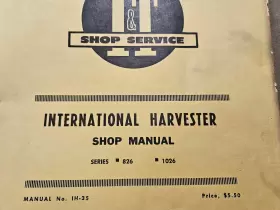 IG-35 I-T SHOP SERVICE International Harvester Tractor Manual #2