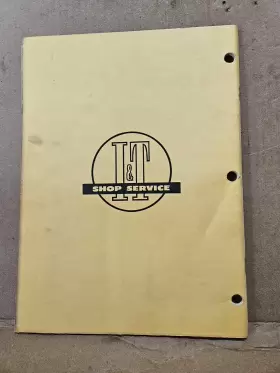 IG-35 I-T SHOP SERVICE International Harvester Tractor Manual #3
