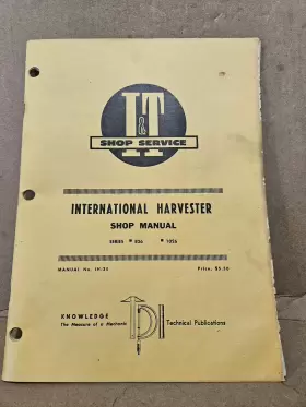 IG-35 I-T SHOP SERVICE International Harvester Tractor Manual