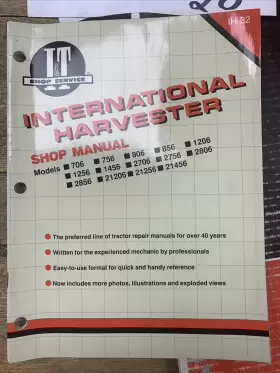 IH32 I-T SHOP SERVICE Manual #2
