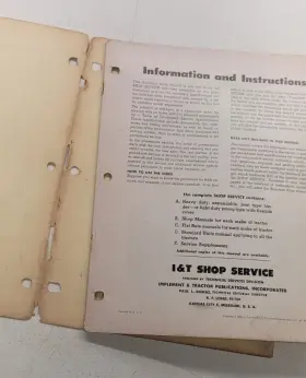 JD-10 I-T SHOP SERVICE Deere Tractor Illustrated Manual #2