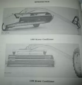 1590 International Mower Conditioner Operators Owners Manual #3