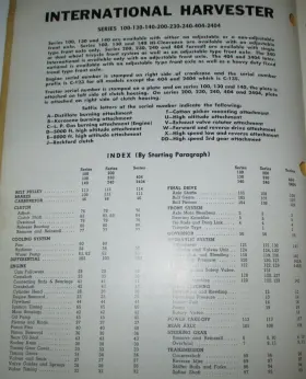 2404 International Tractor Manual #2