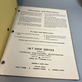 2504 International Tractor Service Repair Manual #3
