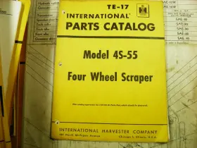 4S-55 International Wheeled Scraper