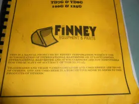 125G IH / DRESSER Service Manual Finney Pgs #3