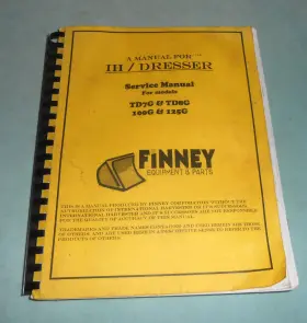 125G IH / DRESSER Service Manual Finney Pgs