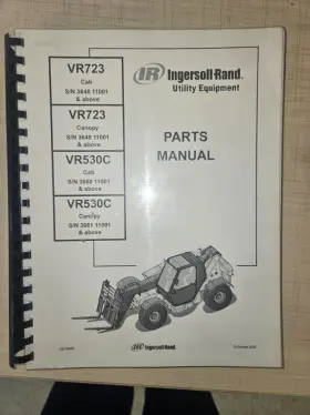 22719405 INGERSOLL RAND Canopy Manual
