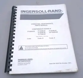 35391705 INGERSOLL RAND Compressor Operator Manual