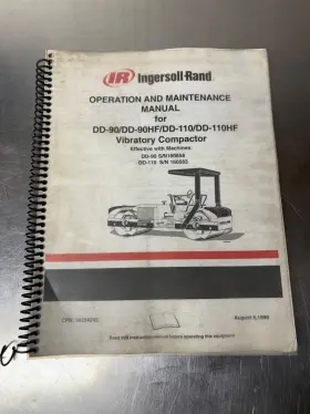 59234245 INGERSOLL RAND Operators Manual