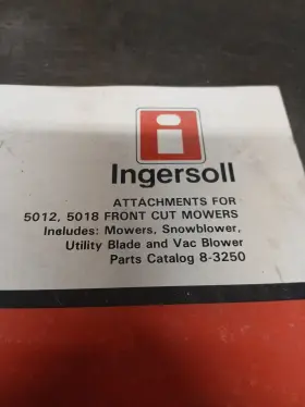 8-3520 INGERSOLL RAND Attachments Catalog