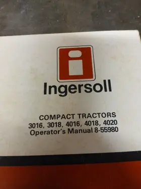8-55980 INGERSOLL RAND Operators Manual #2