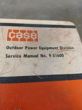 9-51600 INGERSOLL RAND Tractor Service Manual Engine Electric