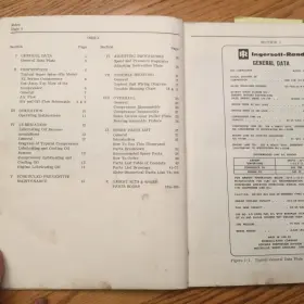 PCD-244A INGERSOLL-RAND Operating Manual Book Air Compressor #2