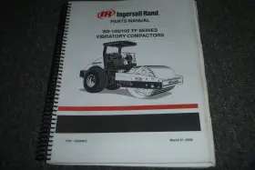 SD-100DX INGERSOLL RAND Compactor Catalog Manual Xz