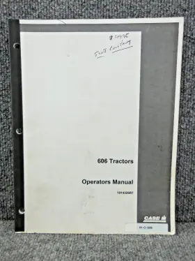 1014326R7 INTERNATIONAL Reprint Harvester Tractor Operators