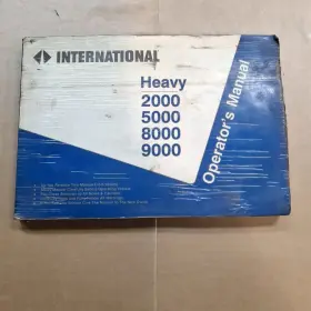 1087593-R3 INTERNATIONAL Operators Manual