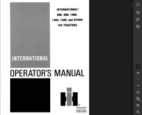 1586 INTERNATIONAL Tractor Owners Service Repair Operators #3