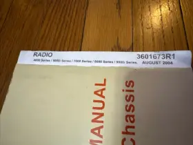 3601673R1 INTERNATIONAL Radio Operators Manual #2