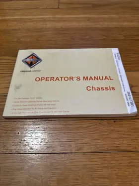3601673R1 INTERNATIONAL Radio Operators Manual